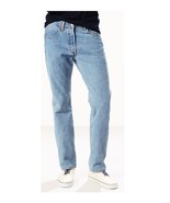 Levi&#39;s Men&#39;s 501 Original Fit Stonewashed Regular Straight Leg Jeans - £49.61 GBP