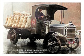 ptc4928 - John Jones Irish Potatoes, Daimler Delivery Van Reg. K 1686, print 6x4 - £2.19 GBP