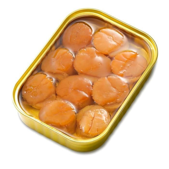 Takenaka Canned Foods – Amanohashidate Smoked Scallops in Oil (105g × 2 cans) Item image 2