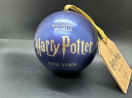 Harry Potter Ny Store Promo Phoenix Christmas Ornament Opens W/FAWKES Pin Inside - £13.76 GBP