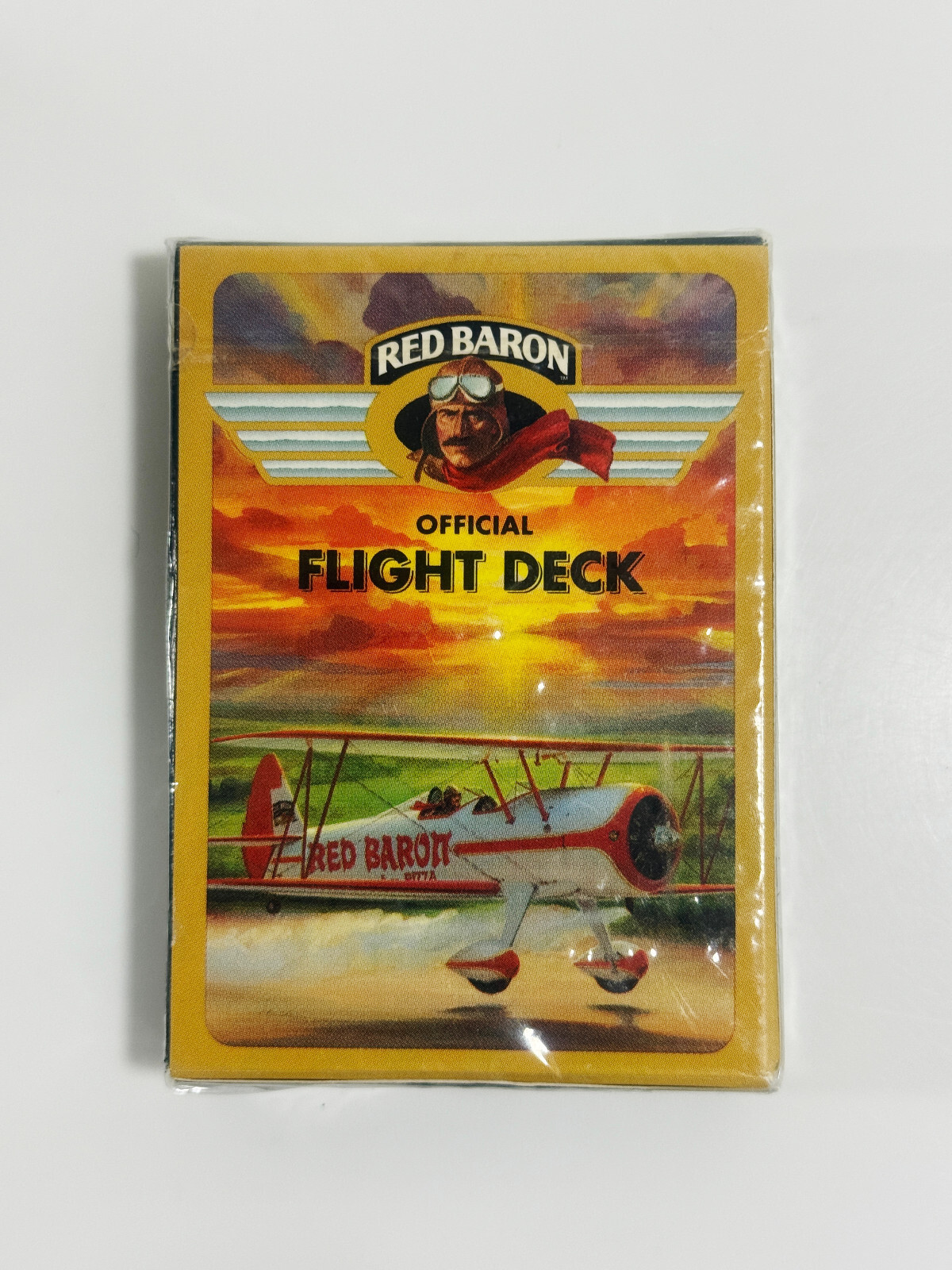 Deck Of 1992 Red Baron Official Flight Deck/Playing Poker Sized Cards NE... - $4.94