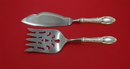 King Richard by Towle Sterling Silver Fish Serving Set 2 Piece Custom Ma... - $132.76