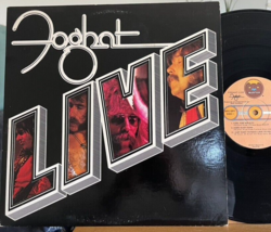 Foghat Foghat Live Vinyl LP Bearsville BRK 6971 Slow Ride My Babe 1st Press - $15.99