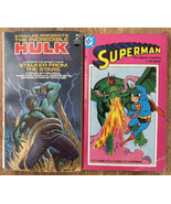 The Incredible Hulk #1 &quot;Stalker From the Stars&quot; &amp; Superman. Both 1st Pri... - £21.86 GBP