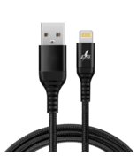 2-pack USB Cable for iphone/ipad fast charger cable, nylon braided, 3.3 ... - $9.95 CAD