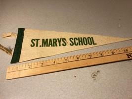 Vintage St Marys School Pennant - £7.50 GBP