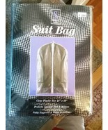 25 Plastic Clear Dust-proof Suit Dress Garment Bag Storage Protector BRA... - $26.05 CAD