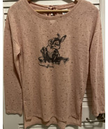 Disney Thumper Sweater Lightweight Size X Small Lauren Conrad Tie Keyhole - £22.66 GBP