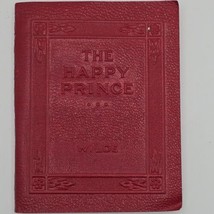 THE HAPPY PRINCE by Oscar Wilde - 1920&#39;s Miniature Little Leather Red Book-Haas - £7.52 GBP