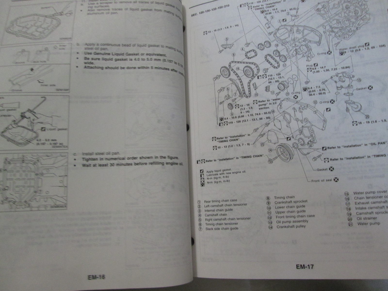 Manuale Di Servizio E Riparazione Per Nissan Maxima 1997 OEM Usato Libro 97 Item image 10