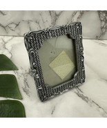 Vintage Miche Y2k Silver Tone Floral Scroll Picture Frame Mini Cottagecore - $19.79