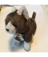  Dakin Siberian Husky Alaskan Sled Dog Plush Toy Eskimo 11” Small Puppy - $30.62 CAD