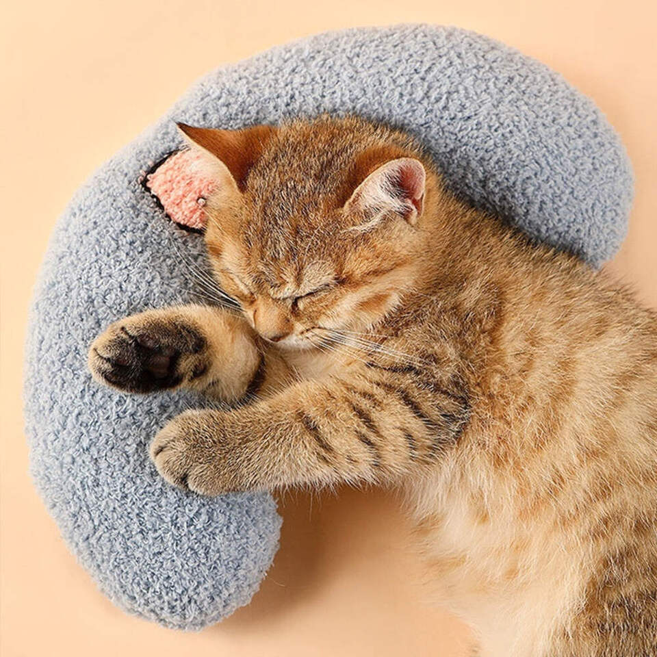 Moon Shape Pet Sleeping Pillow - $12.10