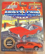 1994 Johnny Lightning USA Muscle Cars Series 2 1969 GTO JUDGE Orange w/CragerMag - £9.82 GBP