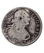 1797 México 8 Reales Con Marcas De Corte Condición VF - €179,87 EUR