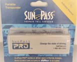 Sunpass Sun Pass Transponder Portable Prepaid Toll Program For Florida Only - £40.91 GBP