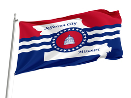 Jefferson City, Missouri Flag,Size -3x5Ft / 90x150cm, Garden flags - £23.82 GBP