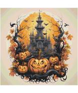 Counted Cross Stitch patterns/ Halloween-Pumpkin-Haunted House 44 - $5.00
