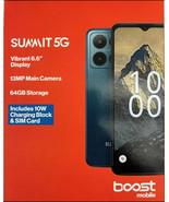 @ Boost Mobile Summit 5G, 64GB, Blue  Prepaid Smart Phone, locked to Boost  - $949.17 MXN