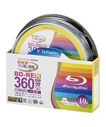 Verbatim Japan Blu-ray Disc for Repeated Recording BD-RE DL 50GB 10 Pieces - £26.96 GBP
