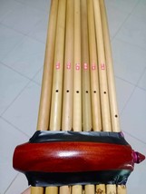 Instrumento Thai Khaen con sonido rico y resonante, lengüeta plateada,... - $136.61