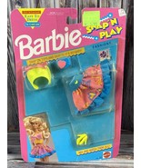 VTG 1991 Barbie Snap &#39;n Play Fashion 4517 - Top &amp; Skirt - New in Package - £7.65 GBP