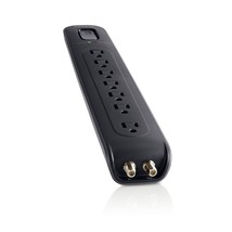 Belkin AV Power Strip Surge Protector and Coaxial Protection, 4ft Cord, Black - £38.52 GBP