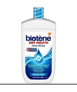 Biotene Moisturizing Dry Mouth Oral Rinse Mouthwash Fresh Mint 33.8 Oz NOS - £17.50 GBP