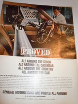 Vintage General Motors Cars Are Proved All Around Print Magazine Adverti... - $8.99