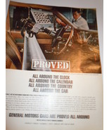 Vintage General Motors Cars Are Proved All Around Print Magazine Adverti... - $168.15 MXN