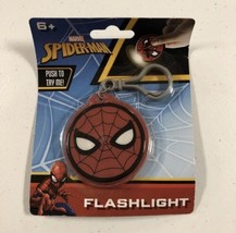 NEW Marvel Spider-Man Flashlight with Clip  Ages 6+ - £6.87 GBP