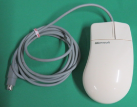 Vintage Microsoft Serial-Mouse Port Compatible 2.0 Computer Mouse Part #... - $9.85