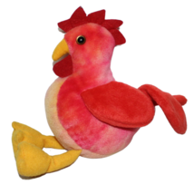 Ty Beanie Baby STRUT the Rooster Toy Stuffed Plush NO Tags - £7.13 GBP