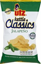 Utz Kettle Classics Jalapeno Flavored Potato Chips, 7.5 oz. Sharing Size Bags - £23.26 GBP+