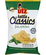Utz Kettle Classics Jalapeno Flavored Potato Chips, 7.5 oz. Sharing Size... - £23.32 GBP+