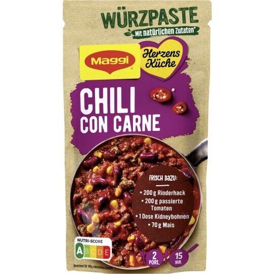 Maggi cooking starter paste for CHILI CON CARNE -15 min prep-FREE SHIP - $6.92