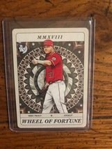 Mike Trout 2018 Topps Wheel Of Fortune Baseball Card (01278) - £3.99 GBP