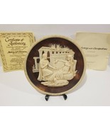 Collector Plate - Great Romances Of History by Carl Romanelli - #845 Ant... - £29.64 GBP