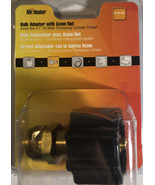 SHIPN24H-Mr. Heater F276133 Gold Cylinder Adapter 1 Dia. in. for Propane... - $24.63