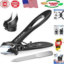 Black Toenail Clippers for Seniors - Effortless Cuts for Thick Nails - $420.73 MXN