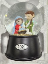 2021 Wondershop Musical Water Snow Globe Christmas Collectible-Nativity Manger - £14.10 GBP