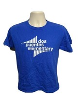 Dos Puentes Elementary Class of 2021 Youth Large Blue TShirt - £15.18 GBP