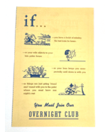 Vintage Hotel State Stats Kansas City Overnight Club Membership Hutson E... - €39,37 EUR