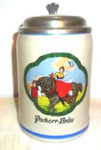 Pschorr Brau Munich lidded German Beer Stein - £15.94 GBP