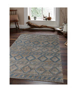 Glitzy Rugs 8 x 10 ft. Hand Woven Kilim Jute Eco-Friendly Contemporary R... - $5,978.79 MXN