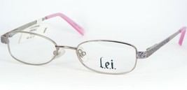 W/ Tag L.E.I. LEIG206 664 Gunmetal /VIOLET /PINK Eyeglasses 45-16-130mm (Notes) - £15.79 GBP