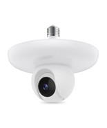 Smart 4MP Wireless Light Bulb Camera Home Security WiFi Floodlight Lamp ... - $29.70 CAD