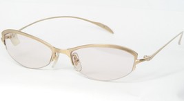 Nos Hibiki HK-224 37 Gold Eyeglasses Glasses Titanium Frame 50-16-135mm Japan - £69.58 GBP