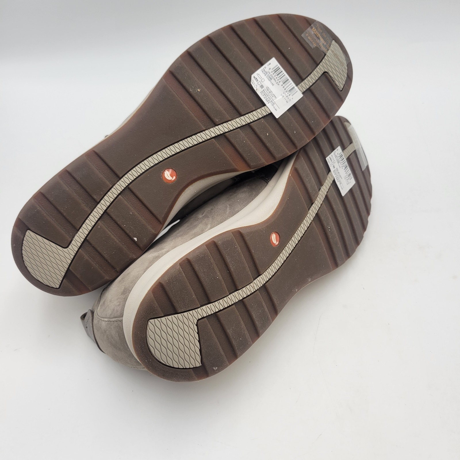 Clarks unstructured Side-Zip Slip-On Shoes Un.Adorn Zip Taupe 8.5 M Item image 11