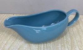 Nova Blue Turquoise Gravy Sauce Boat Server 10 Strawberry Street Stoneware - £10.97 GBP